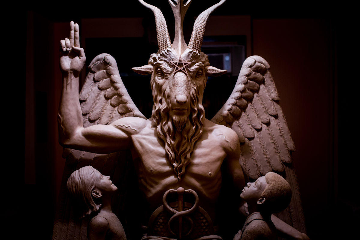 Statue de Baphomet